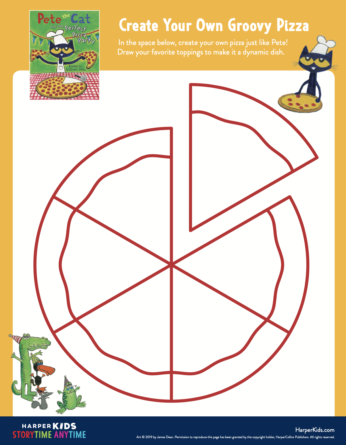 Create Your Own Groovy Pizza