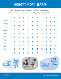 Pete the Cat’s Groovy Word Search