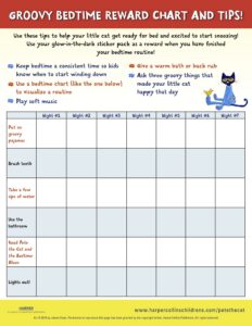 Pete the Cat and the Bedtime Blues: Reward Chart