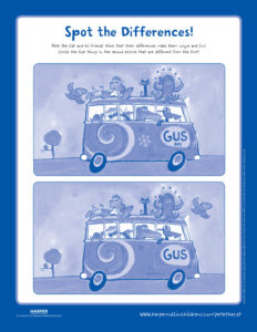 Pete the Cat and the New Guy: Spot the Difference