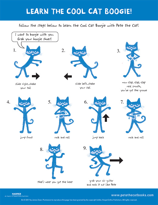 Learn the Cool Cat Boogie!