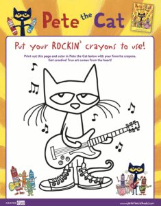 Put your ROCKIN’ crayons to use!